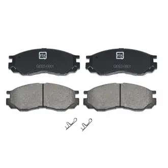 Фото 1 - колодки торм передні Q-FIX Q093-0801 КОЛОДКИ ТОРМ передні Q-FIX Q093-0801 (фото 1)