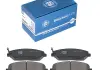 КОЛОДКИ ТОРМ передняя Q-FIX Q093-1022 (фото 2)
