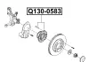 Ступица передняя Q-FIX Q130-0583 (фото 3)