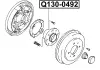 Ступица задняя Q-FIX Q130-0492 (фото 3)