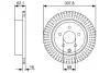 Тормозной диск INFINITI / NISSAN FX / M / Q70 / Q50 / JX / QX60 / QX70 / FX35 / Murano / Pathfinder \ &#039;\&#039; R \ &#039;\&#039; 3,5-4,5 \ &#039;\&#039; 08- BOSCH 0986479W11 (фото 1)
