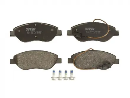 Фото 1 - тормозные колодки дисковые ALFA ROMEO / FIAT / LANCIA Mito / Bravo / Dedra "F" 08 >> TRW GDB1855 Тормозные колодки дисковые ALFA ROMEO / FIAT / LANCIA Mito / Bravo / Dedra "F" 08 >> TRW GDB1855 (фото 1)