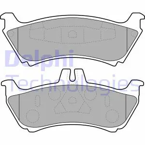 Тормозные колодки дисковые MERCEDES ML (W163) "R" 98-05 Delphi LP1692