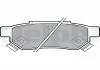 Гальмівні колодки дискові HONDA Civic Coupe "99 >> LP625
