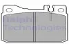 Гальмівні колодки дискові MERCEDES W123 "F" 76-79 Delphi LP427 (фото 1)