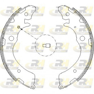 Тормозные колодки к-кт. ROADHOUSE 4383.00