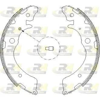 Гальмівні колодки барабанні ROADHOUSE 4383.00