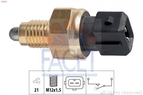 Включатель заднего хода FACET 7.6131