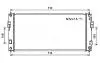 Радиатор охлаждения AVA AVA COOLING DN 2391 (фото 1)