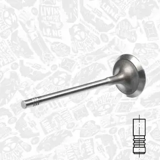 Выпускной клапан ET ENGINETEAM VE0100 (фото 1)