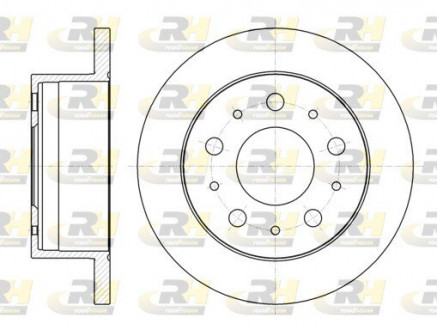 Тормозной диск ROADHOUSE 6105600