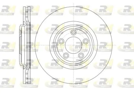 Тормозной диск ROADHOUSE 6137410