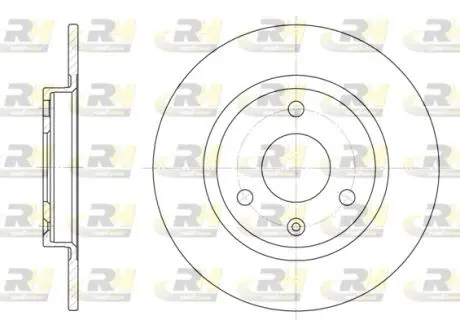 Тормозной диск ROADHOUSE 607000