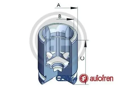 Поршень суппорта Seinsa AUTOFREN D0 25233