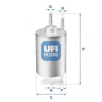 Топливный фильтр UFI 31.958.00