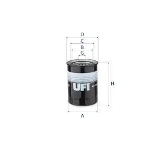 Масляный фильтр Ufi UFI 23.121.00