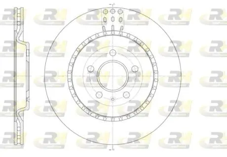 Гальмівний диск ROADHOUSE 6149210
