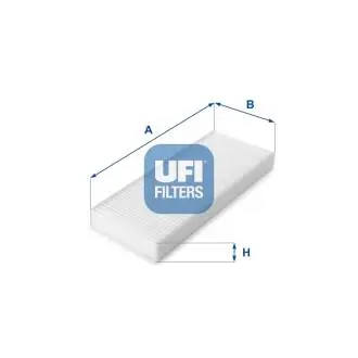 Фільтр, повітря у внутрішній простір UFI 53.214.00
