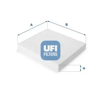 Фільтр, повітря у внутрішній простір UFI 53.093.00