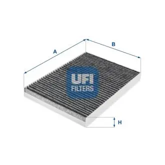 Фільтр, повітря у внутрішній простір UFI 54.292.00