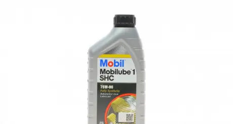 Масло трансмиссионное Mobilube 1 SHC 75W-90. 12x1 lt (1 л) (альт. Код 152659) MOBIL 142123