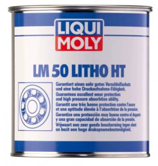 Высокотемпературная смазка для подшипников ступиц LM 50 LITHO HT 1КГ LIQUI MOLY 3407