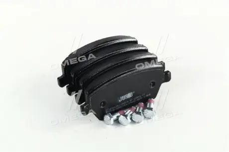 Колодка торм. диск. NISSAN MICRA (K12), NOTE (E11) передние. Jurid 573125J