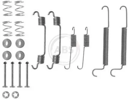 Монтажный к-кт торм. колодок OPEL ASTRA, COMBO, ZAFIRA (ABS) A.B.S 0766Q