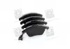 Колодка торм. диск. AUDI / VW A3 / GOLF / TOURAN передние. (Пр-во ABS) 37414