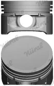 Поршень двигателя RENAULT 69.5 D4F 1,1 16V 00- NURAL 87-450007-00