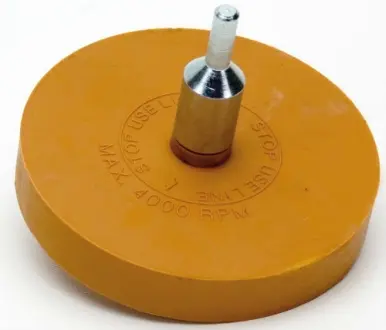 Насадка на дрель резиновая для удаления клеящих лент HPX ZCRE07