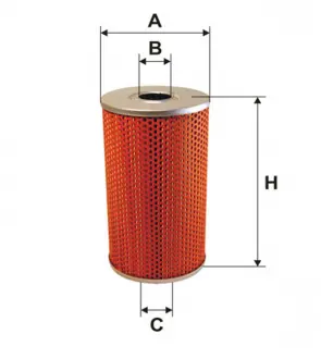 Фильтр масляный BIZON / OM585H (WIX-Filtron) WIX FILTERS 92148E