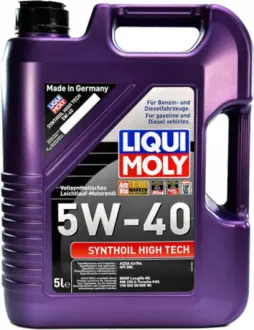Масло моторное Synthoil High Tech 5W-40 (5 л) LIQUI MOLY 1925 (фото 1)