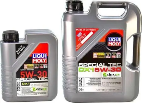 Масло моторное Special Tec DX1 5W-30 (1 л) LIQUI MOLY 20967 (фото 1)