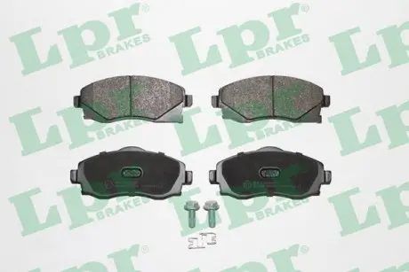 Ккомплект гальмівніх колодок з 4шт. дисків LPR 05P758