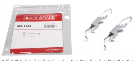 Монтажный компл..тормоз.колодки QUICK BRAKE 1091241
