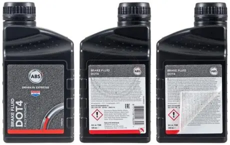 Тормозная жидкость ABS DOT 4 (0.5 л). A.B.S 7500