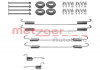 Монтажный к-кт тормозных колодок Metzger 105-0021