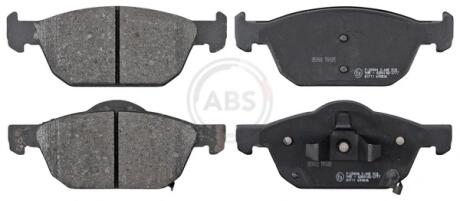 Гальмівні колодки дискові (1 к-т). A.B.S 35002