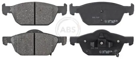 Тормозные колодки дисковые (1 к-т). A.B.S 35002