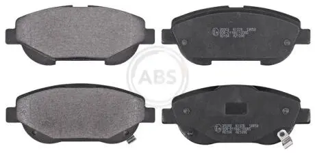 Гальмівні колодки дискові (1 к-т). A.B.S 35003