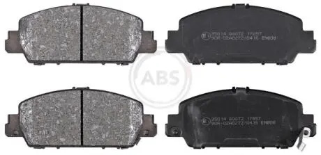 Тормозные колодки дисковые (1 к-т). A.B.S 35014