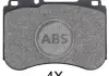 Гальмівні колодки дискові (1 к-т). A.B.S 35050 (фото 1)