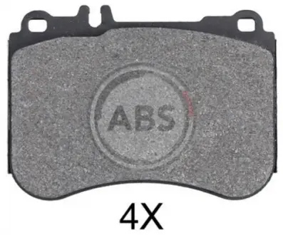 Гальмівні колодки дискові (1 к-т). A.B.S 35050