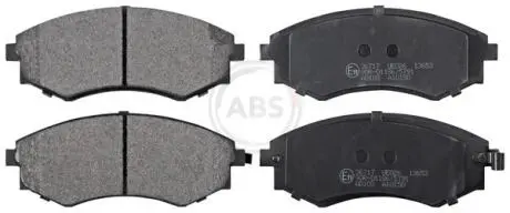 Тормозные колодки дисковые (1 к-т). A.B.S 36717