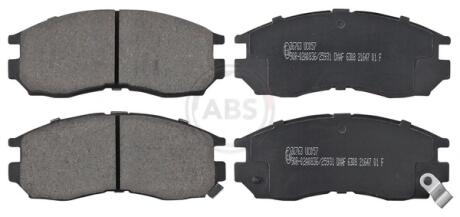 Тормозные колодки дисковые (1 к-т). A.B.S 36763