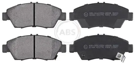Тормозные колодки дисковые (1 к-т). A.B.S 36831