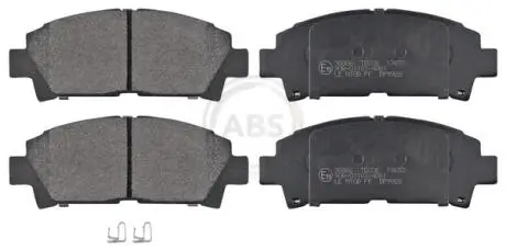 Гальмівні колодки дискові (1 к-т). A.B.S 36866