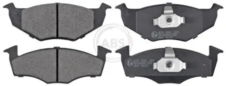 Гальмівні колодки дискові (1 к-т). A.B.S 36970