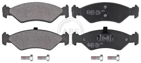 Тормозные колодки дисковые (1 к-т). A.B.S 36996